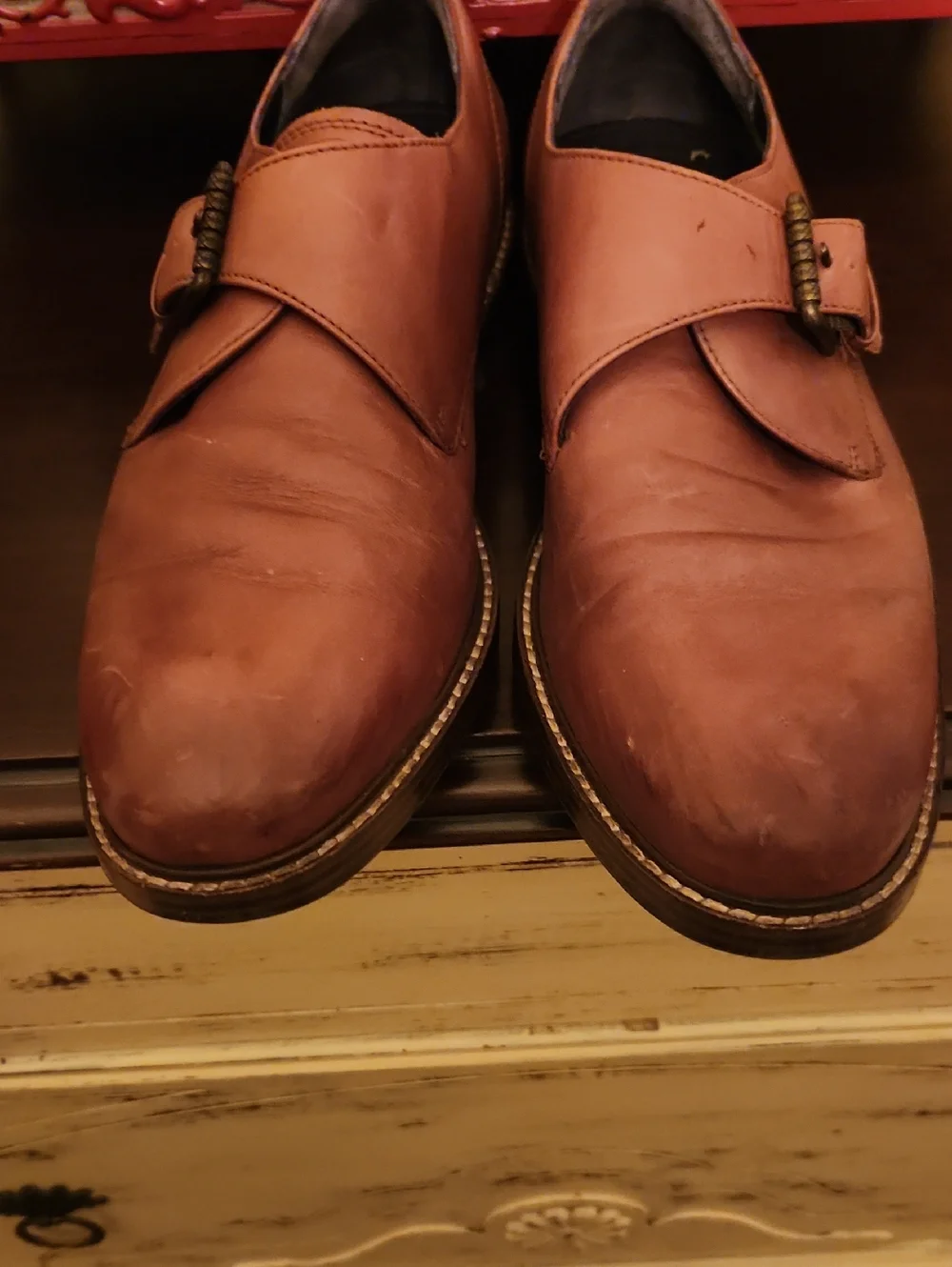 Cole Haan SZ 8 Kennedy Single Monk Strap Oxford